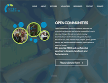 Tablet Screenshot of open-communities.org